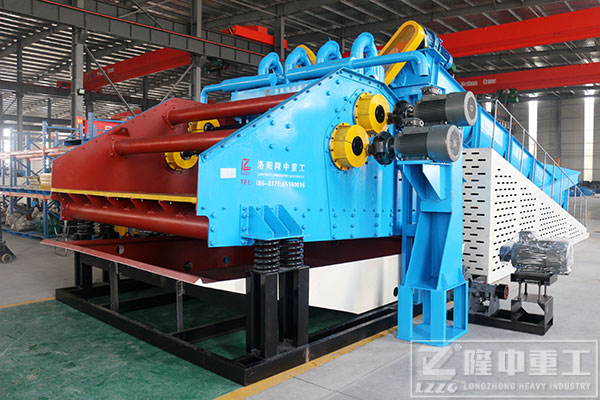 螺旋洗砂機(jī)在清洗、脫水和分J工作過程介